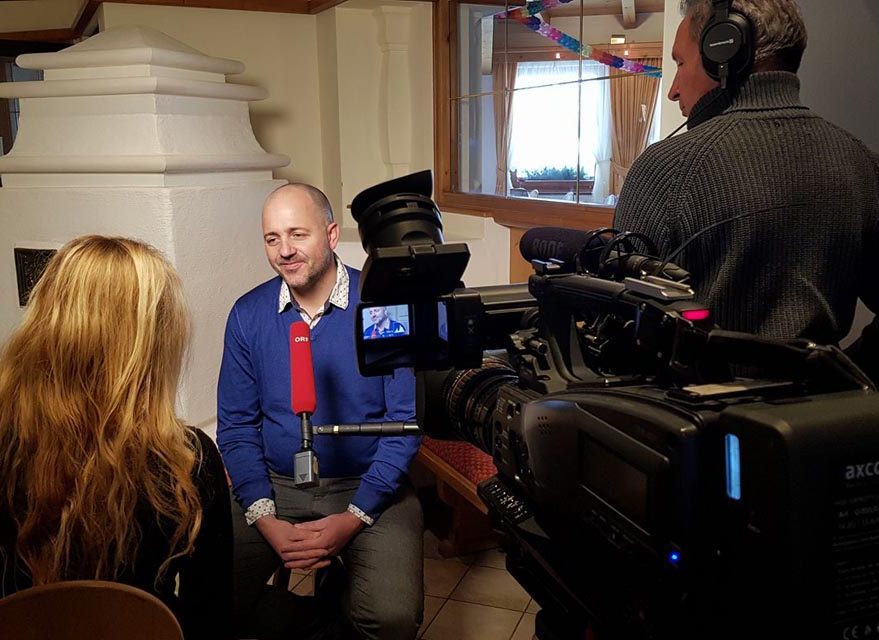 Filmaufnahme von EB-team München TV-Produktion